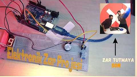 Arduino ile Elektronik Zar Atma Devresi