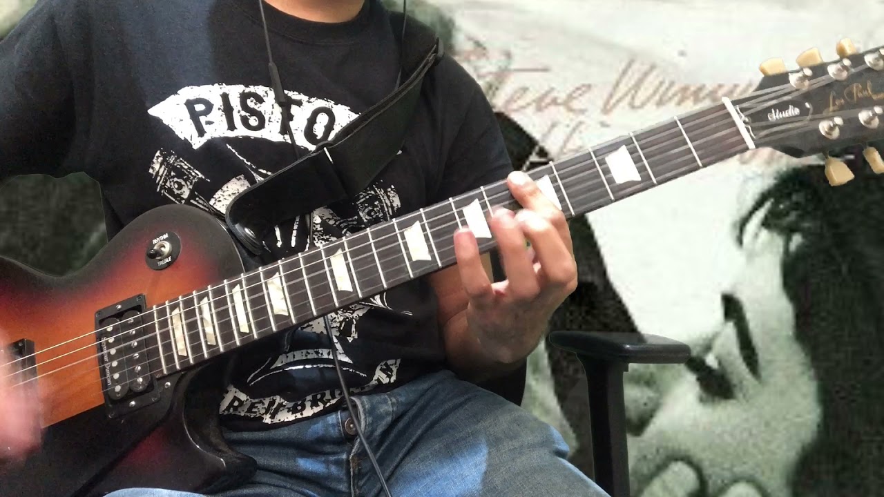 Steve Winwood - Higher Love (guitar cover)