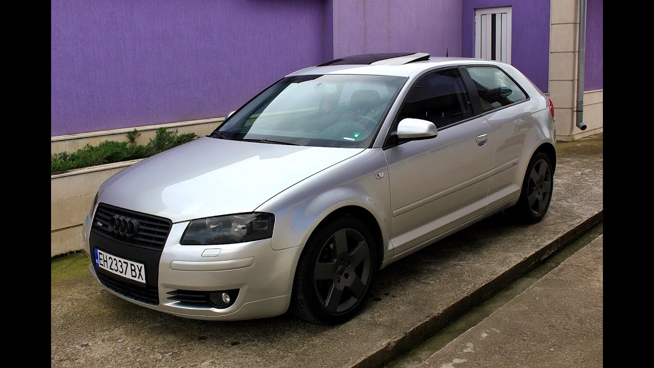 Audi A3 8p S Line 2 0tdi Full Black Grill Red Interior