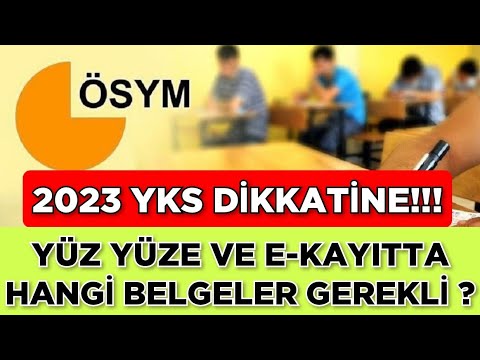 2023 YKS DİKKATİNE