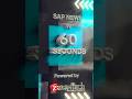SAP News in 60 Seconds Powered by ZaranTech #shorts