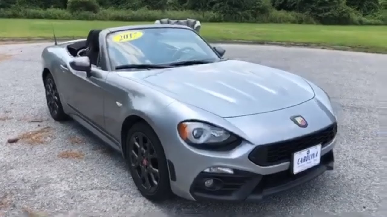 Used Fiat 124 Spider Convertible For Sale YouTube