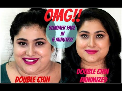how-to-reduce-double-chin-instantly-|-get-a-slimmer-face-|-no-surgery