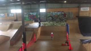 Boots first try in foam pit at Ramp Attack !!