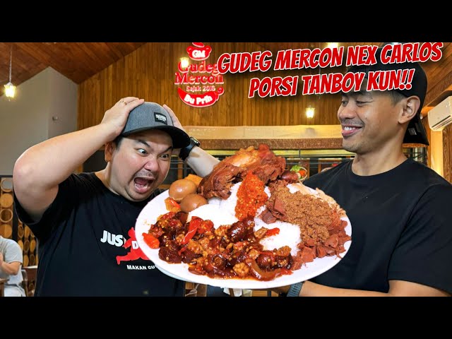 AKHIRNYA MUKBANG GUDEG MERCONNYA NEX CARLOS!! class=