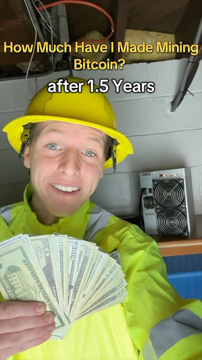 Total Profit Mining Bitcoin for 1.5 Years 💰