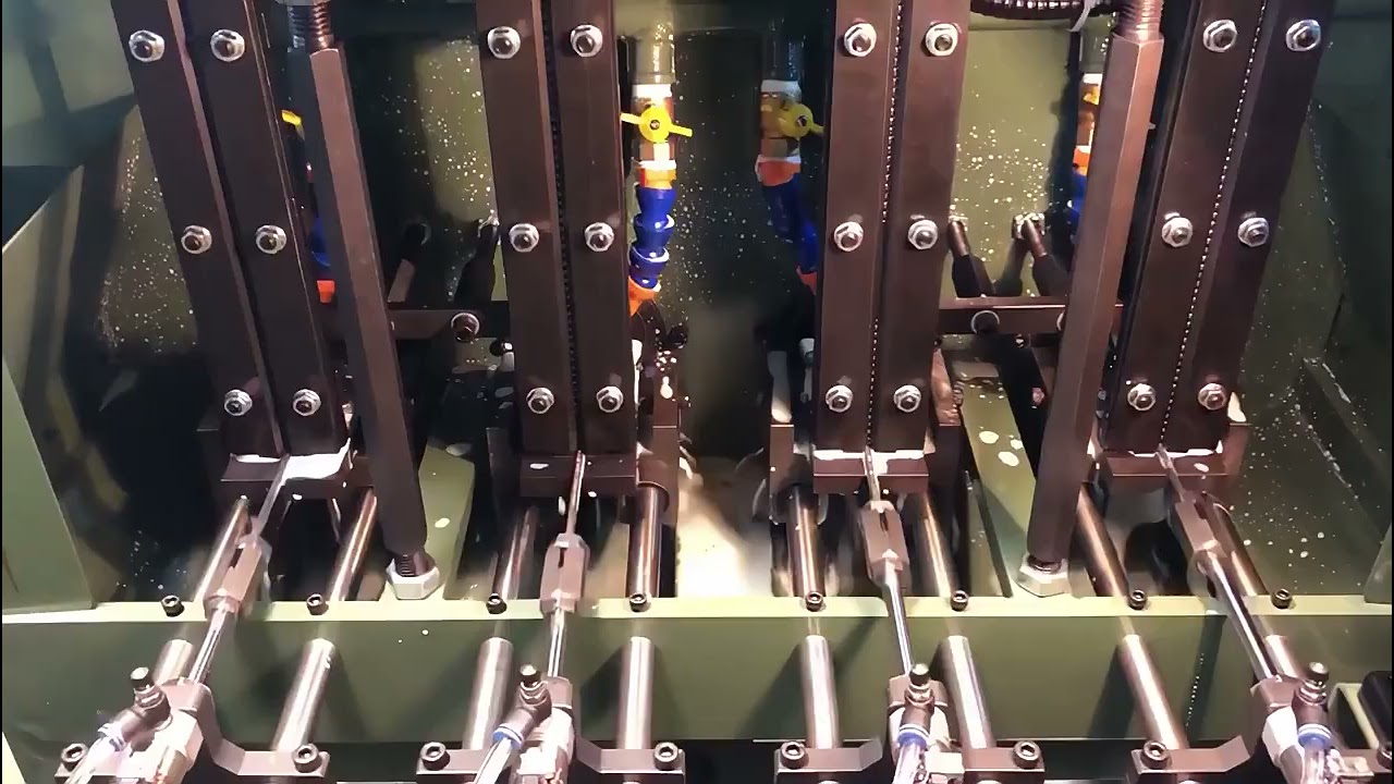 China Automatic High Speed Four Spindle Nut Tapping Machine