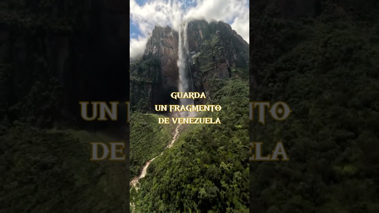 Salto Ángel donde el Agua Canta la Historia de Venezuela 