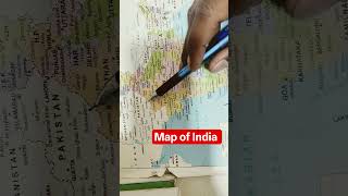 Map of India Article #reelshort #trandingshorts #ytshorts #gk #reelshortvideo #ytshortsindia