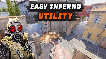 CS2 Inferno Best Utility You MUST Know Each Side in Under 9 Minutes!