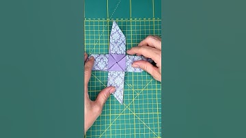 Ddakji That Turns Into a Cube! Squid Game fidget Toy! #shorts #viralshorts#origami