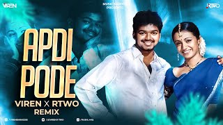 Appadi Podu Remix | Viren R Two | Ghilli | KK | Vijay | Trisha
