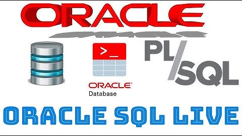 Curso de Oracle PLSQL en español desde cero | ORACLE SQL LIVE (video 42)