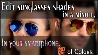 How to change sunglasses Colour in PicsArt| चश्मा का कलर कैसे बदले | [Tech Panti] ✔ screenshot 4