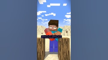 HELP Herobrine Break Bedrock VS Mario VS Luigi - #herobrine #minecraft #shorts #marioluigi