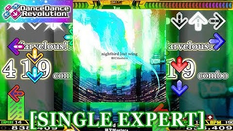 【DDR 2013】 nightbird lost wing [SINGLE EXPERT] 譜面確認＋クラップ