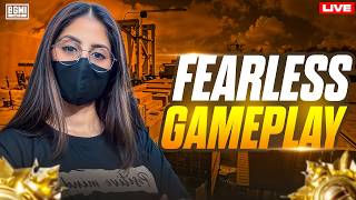 BGMI Live 🔴 W-Key Gameplay | No Fear 😈 #bgmilive #shortslive #girlgamer #pubgmobile