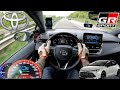 Toyota gr sport corolla 2022  pov top speed  acceleration