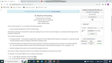 B. Maximum Rounding | Codeforces Round 891 (Div. 3) || Solution Using CPP ||