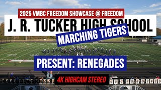 J R Tucker High School Marching Tigers Renegades at the 2025 #VMBC Freedom Showcase #Competition