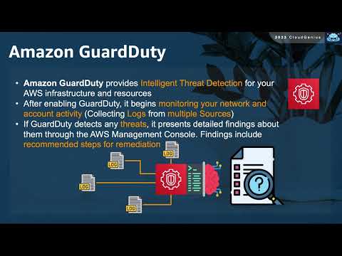 AWS-Cloud Practitioner Course- 049-Section7- Other Security Services: KMS, GuardDuty and Artifact