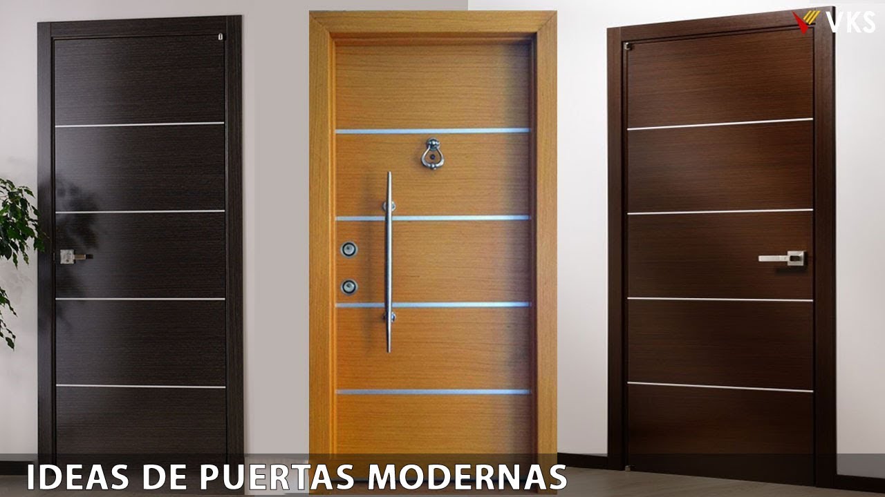 Puertas de exterior con buen diseño