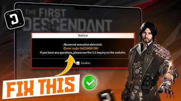 Fix Error Code 0xE5000109 in The First Descendant on PC | Cannot Access First Descendant Account