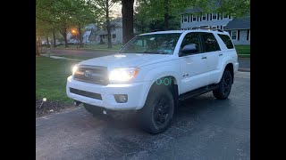 2007 Toyota 4Runner headlight replacement and upgrade.