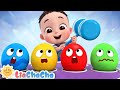 Surprise Eggs Song | Learn Colors and Vehicles for Kids + More LiaChaCha Nursery Rhymes &amp; Baby Songs