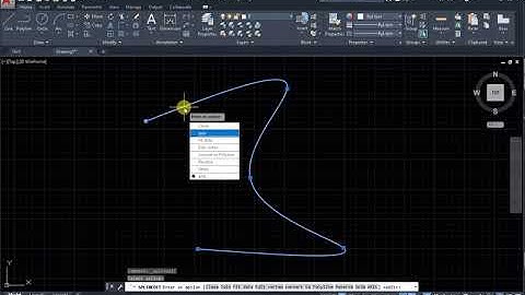 Edit Spline AutoCAD