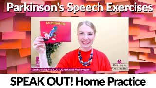 SPEAK OUT! Home Practice Sessions: MULTITASKING