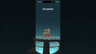 🔥 Hisuian Growlithe Evolution! ⚡🐺 Hisuian Arcanine 🔥#PokemonGO #PokemonGOShorts #pokemon