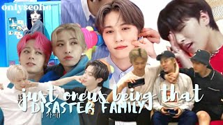 just oneus being THAT disaster family