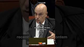 Moraes diz que políticos usam ataques ao STF como ‘escada eleitoral‘ e para ganhar likes
