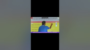 Part 1 | What is UI Policies in ServiceNow ? | By Veda Technologies