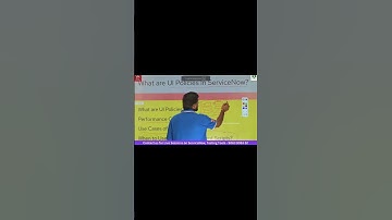 Part 1 | What is UI Policies in ServiceNow ? | By Veda Technologies