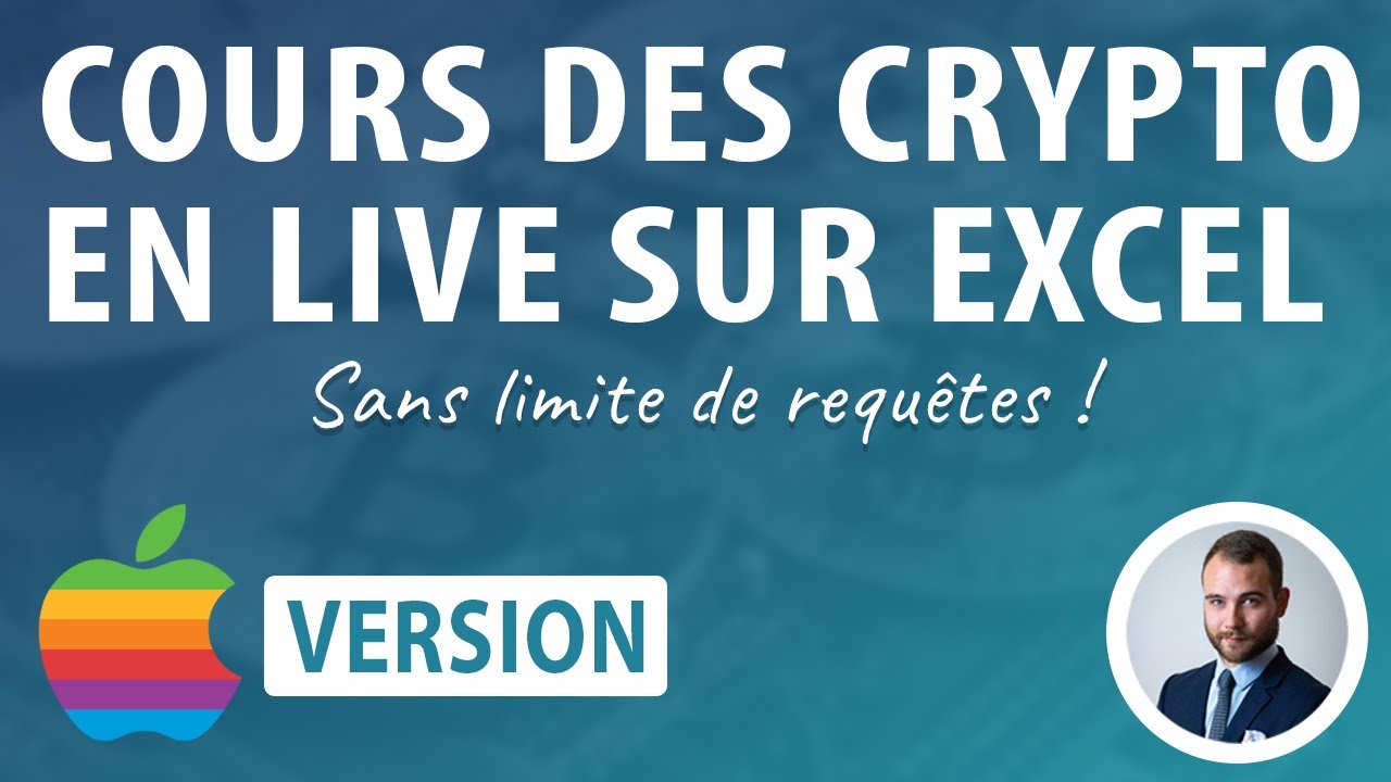 EXCEL Mac OS: Obtenez le cours des cryptos en 2 minutes ! 📊