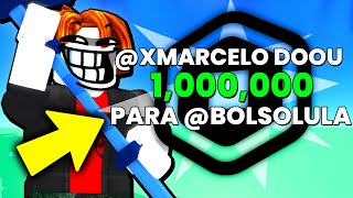 DOEI 1.000.000 MILHÃO DE ROBUX 🤑