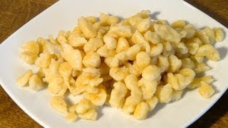 Spatzle Knopfli Selbst Gemacht Rezept Video Anleitung Youtube 