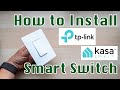 How to Install a Smart Light Switch | TP-Link HS200 Smart Wi-Fi Light Switch Review and Setup | DIY