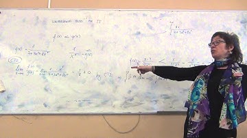 Improper Integral   Testing for Convergence