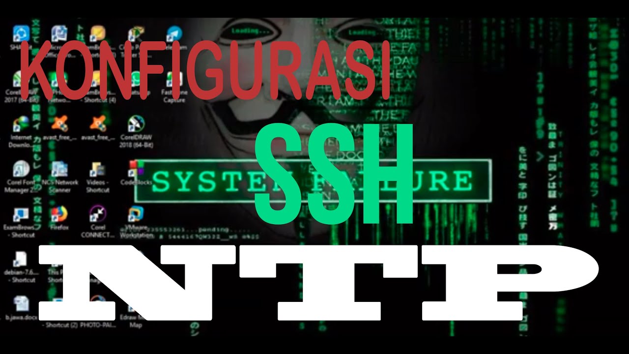 Tutorial Konfigurasi SSH dan NTP Debian 7