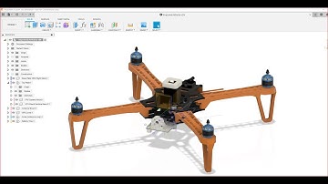 Designing parts for a 3D-Printed Quadcopter in Fusion 360