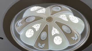 Glass Dome Interior Work!! #aonesteel #design #interiordesign #viral