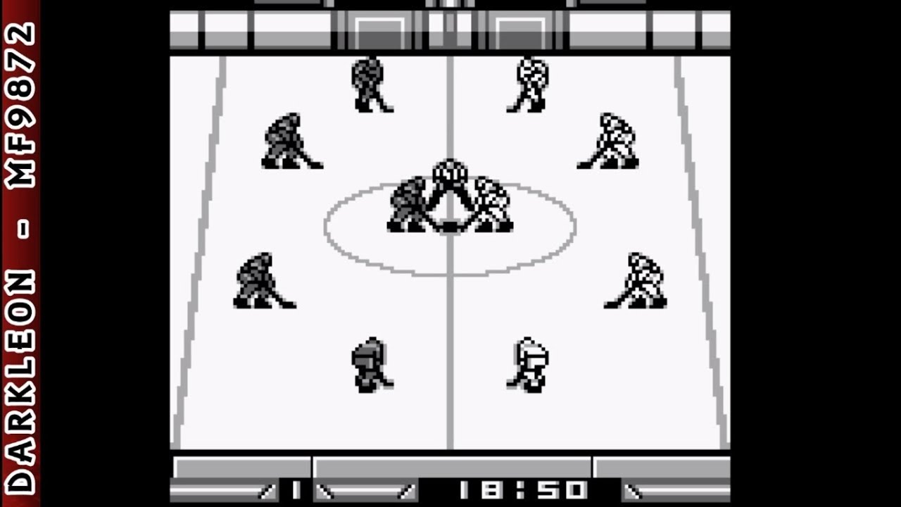 Game Boy - Konamic Ice Hockey © 1991 Ultra - Gameplay