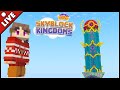 🔴 Texturing the HOLY BALL, Chatting with YOU, Painting My Nails | Skyblock Kingdoms