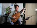 Capture de la vidéo Silvius Leopold Weiss – Lute Sonata No. 34 In D Minor: Prelude | Baroque Lute #Baroquemusic  #Lute