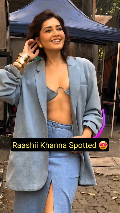 Raashii Khanna is a stunning Indian actress known for her bold fashion sense🔥 #shorts #raashikhanna