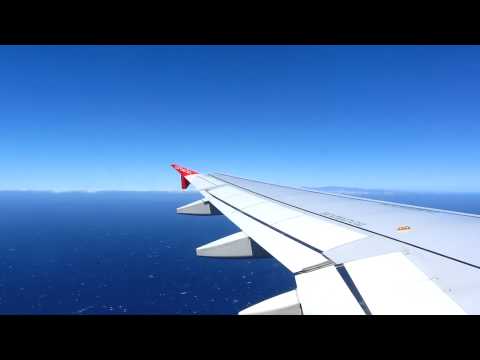 Durchstarten und Landung auf Teneriffa airberlin A320