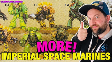 More Imperial Space Marines! - Oldhammer - Warhammer 40k - RetroHammer - Rogue Trader